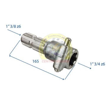 RIDUZIONE C/BULL M1"3/8 -...