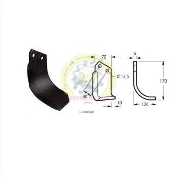 zappa dx GOLDONI 80-40SV 55732