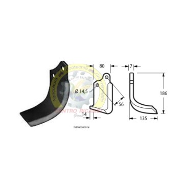 zappa sx MASCHIO NC/PS/Z 55651