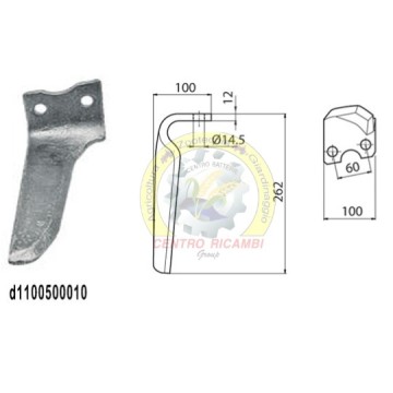DENTE ERPICE SX HOWARD...