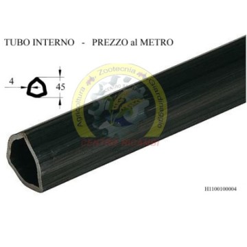 tubo card. triang. 45x4...