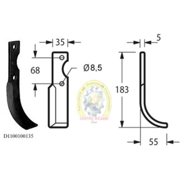 zappa dx BENASSI BL 50-55...