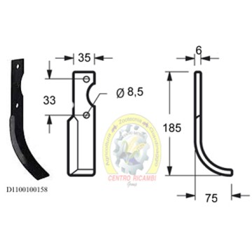 ZAPPA DX GOLDONI 22-23 55717
