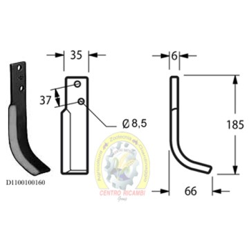 zappa dx NIBBI Artiglio"E"...