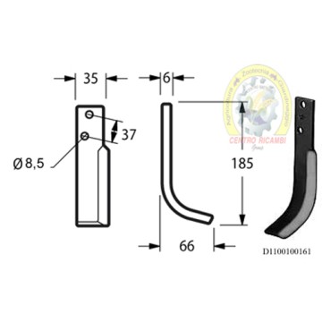 zappa sx NIBBI Artiglio"E"...