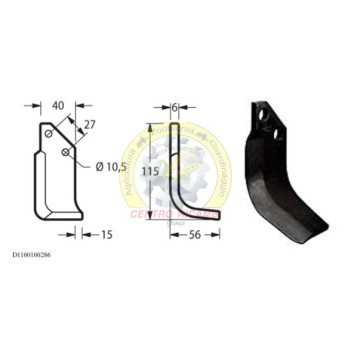 zappa dx BCS 725 arco 56951
