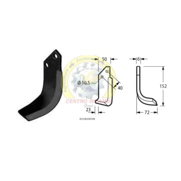 zappa sx BCS 705 Paternò 55525