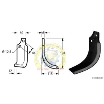zappa sx MASCHIO A/E/KS 55653