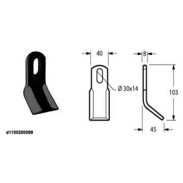 COLTEL TRIN 40X8 14X30...