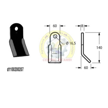 coltello universale trincia...