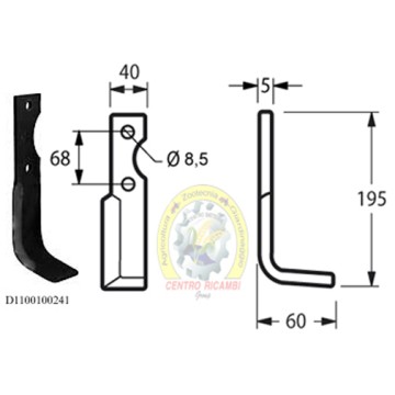zappa dx BENASSI BL 75 n/t....