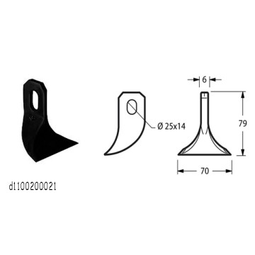 coltello a spatola trincia...