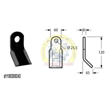 COLTELLO MC18 LUNGO TRINCIA...