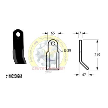 coltello per trincia TAARUP...