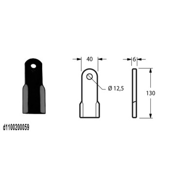 COLTELLO FERRI PER TRINCIA