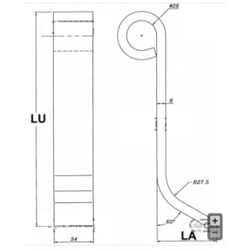 COLTELLI PER TRINCIA 52X186...