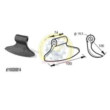 mazza trincia per DRAGONE...