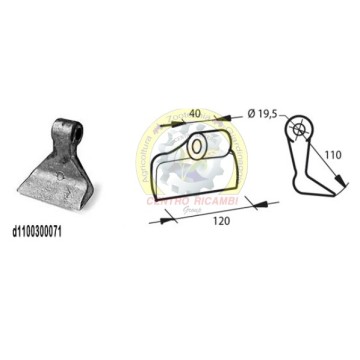 mazza trincia per SICMA...