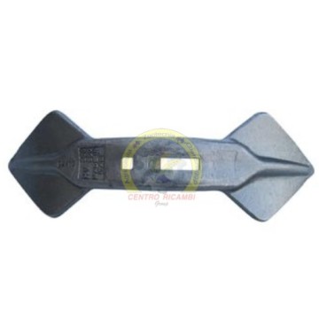 vomere a doppio cuore 130 mm