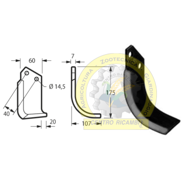 ZAPPA FRESA MALETTI DX