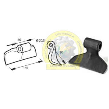 MAZZA STAMPATA MASCHIO RM85...